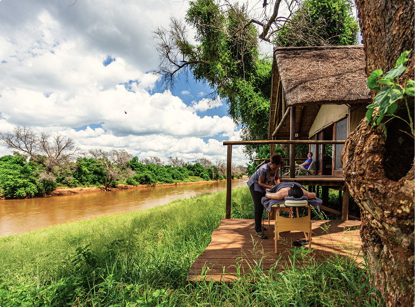 Experience massage | RETURN Africa | Pafuri Collection Experiences
