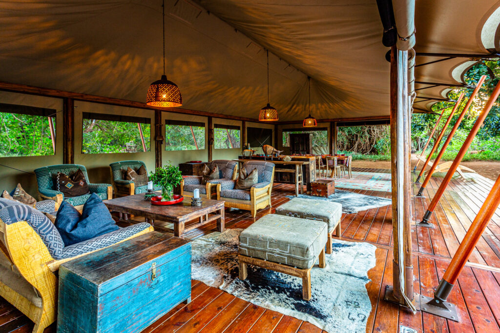 Hutwini Walking Camp Tent 3 | RETURN Africa | Hutwini Walking Camp Tent