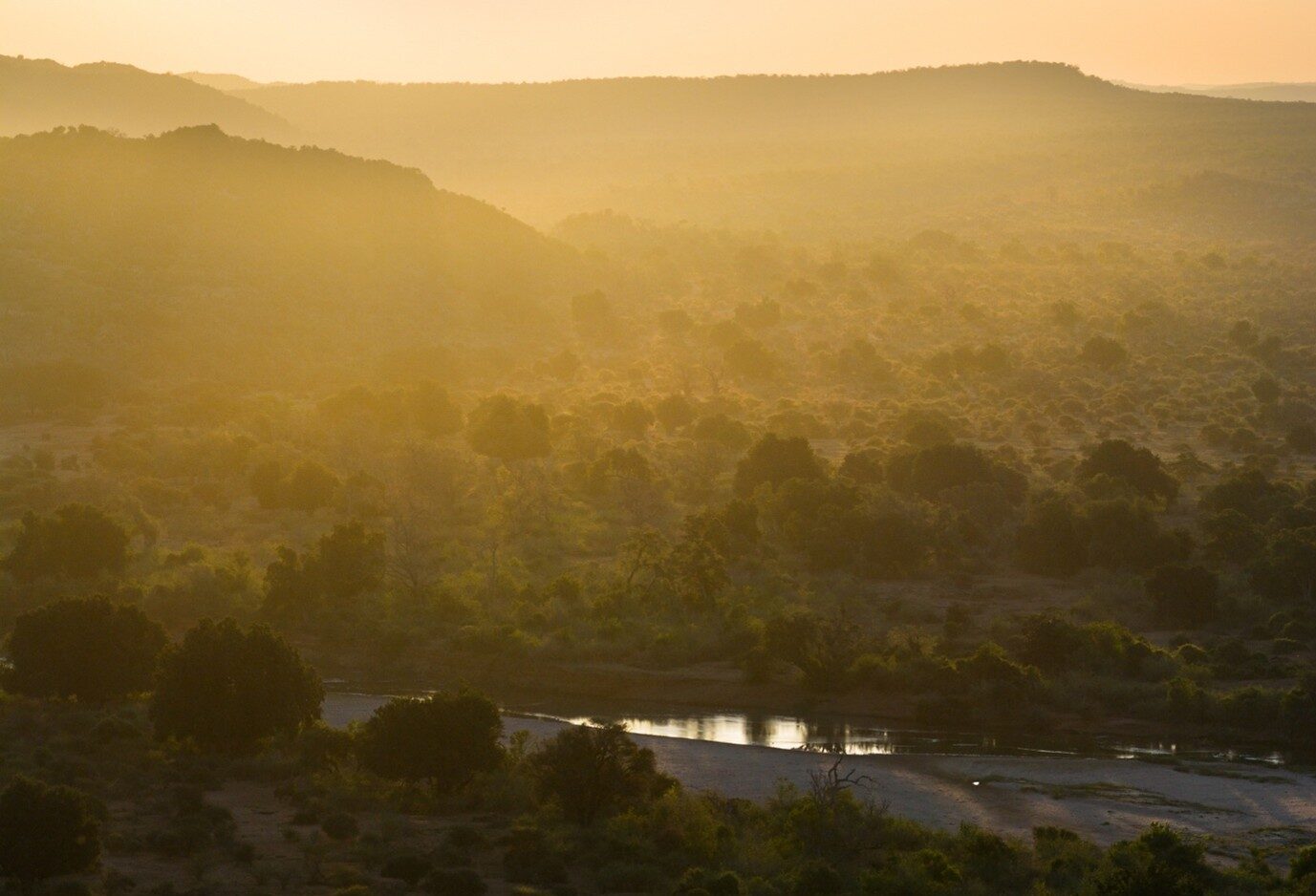 RETURN TO WHAT MATTERS: TEN YEARS, MANY VOICES, ONE STORY 1 | RETURN Africa Aerial view of the Makuleke Contract Park.