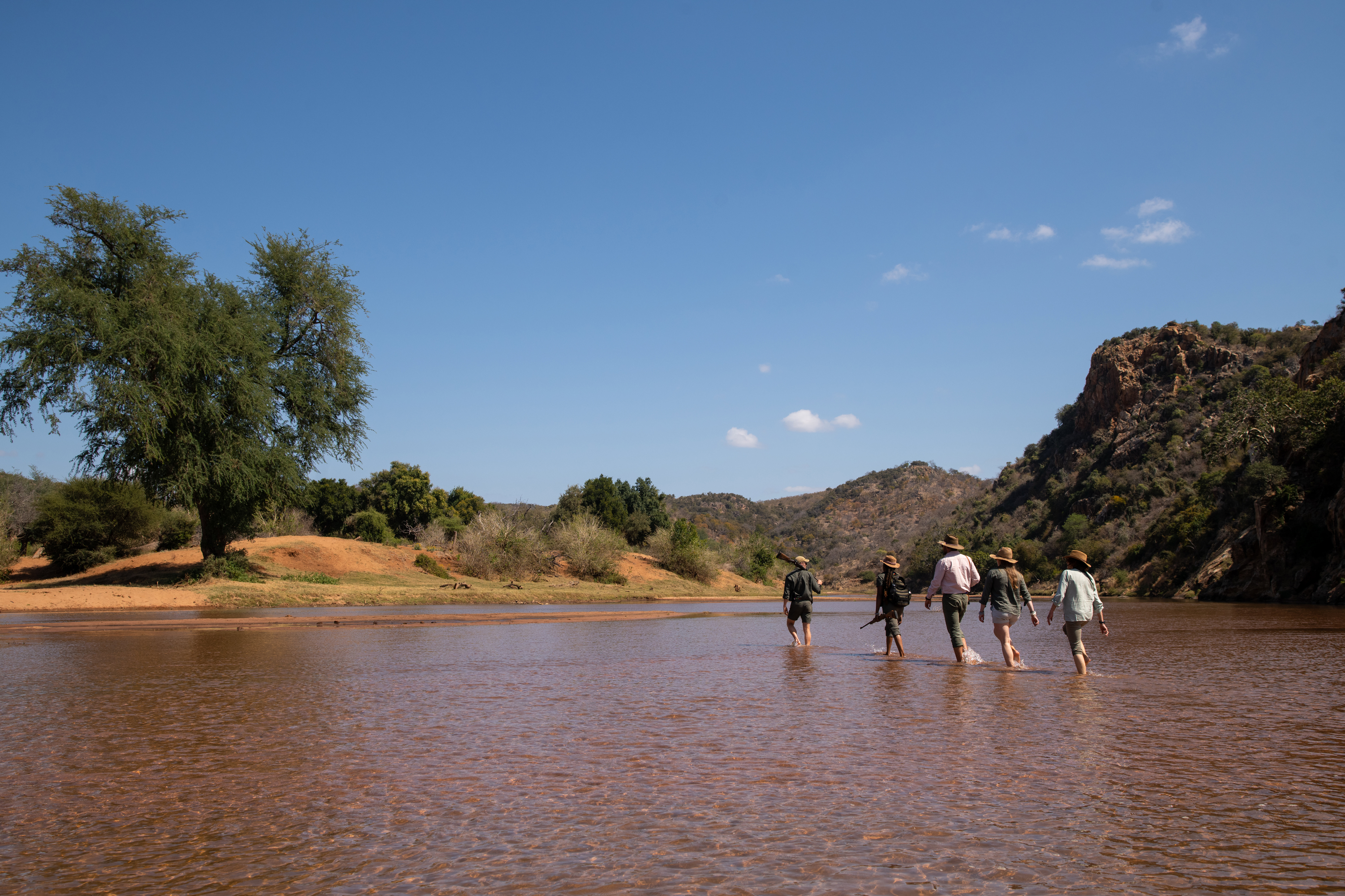 Luvuvhu River walking safari, Pafuri Makuleke Contract National Park, northern Kruger National Park