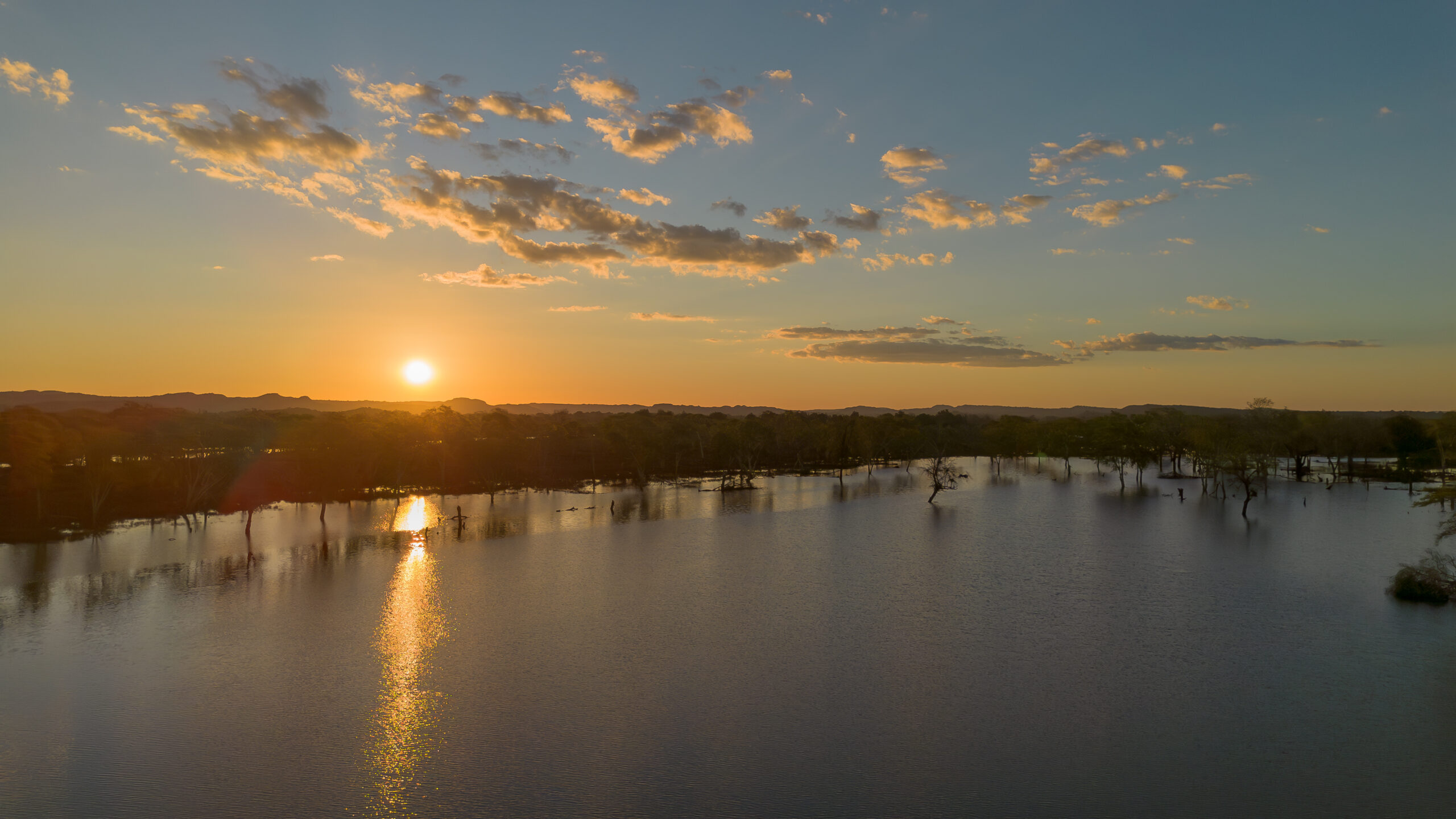 Luvuvhu River floodplain after 2026 floods, Pafuri, Makuleke Contract National Park, Kruger